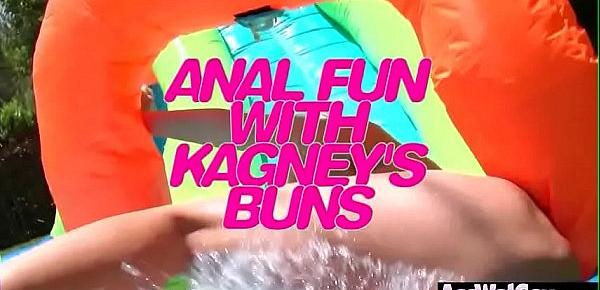  Anal Hardcore Sex With Hot Slut Big Ass Oiled Girl (Kagney Linn Karter) video-23